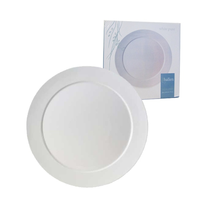 PLATO WHITE PURE REDONDO 35CM HALLEN