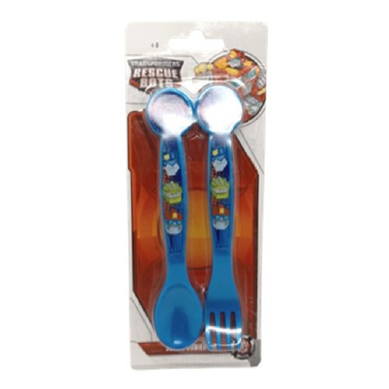 SET CUBIERTOS RESCUE BOTS