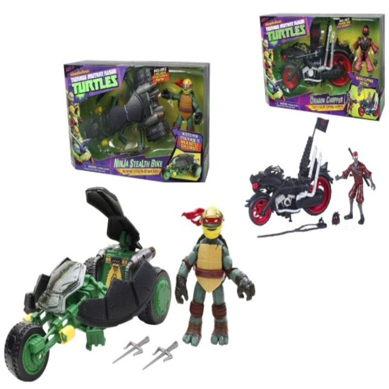 MOTO MUTANTE FIGDE ACCION TORTUGA