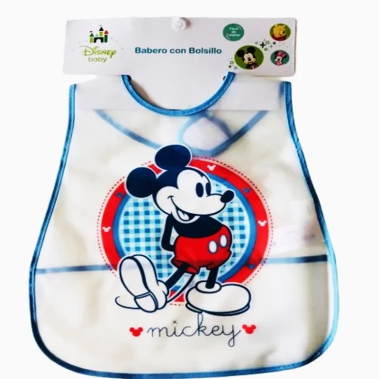 BABERO PEVA MICKEY BLUE RETRO