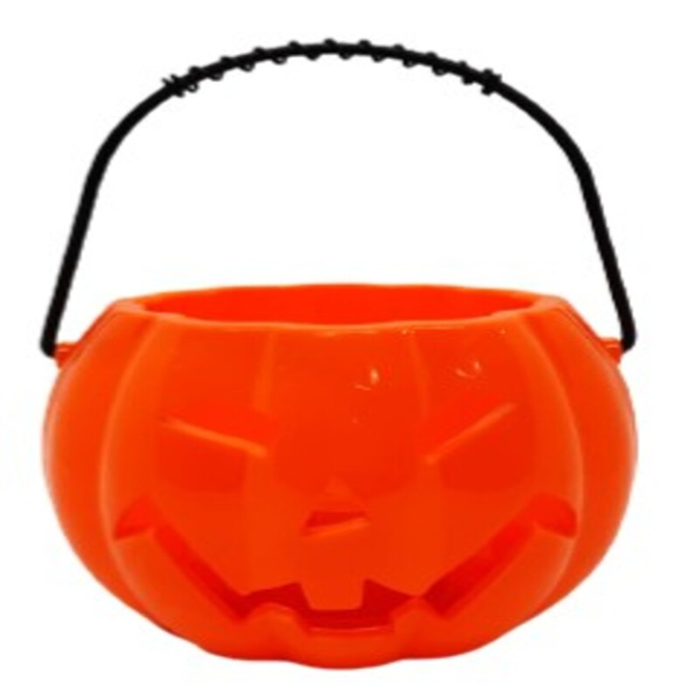 CALABAZA HALLOWEEN CON LUZ Y RISA