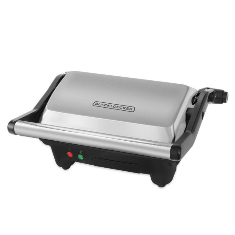 BLACK  DECKER TOSTADOR PANINI PLATA GR2976
