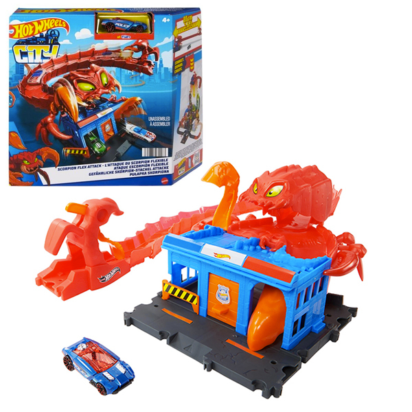 HOT WHEELS SET CIUDAD NEMESIS ESCORPION