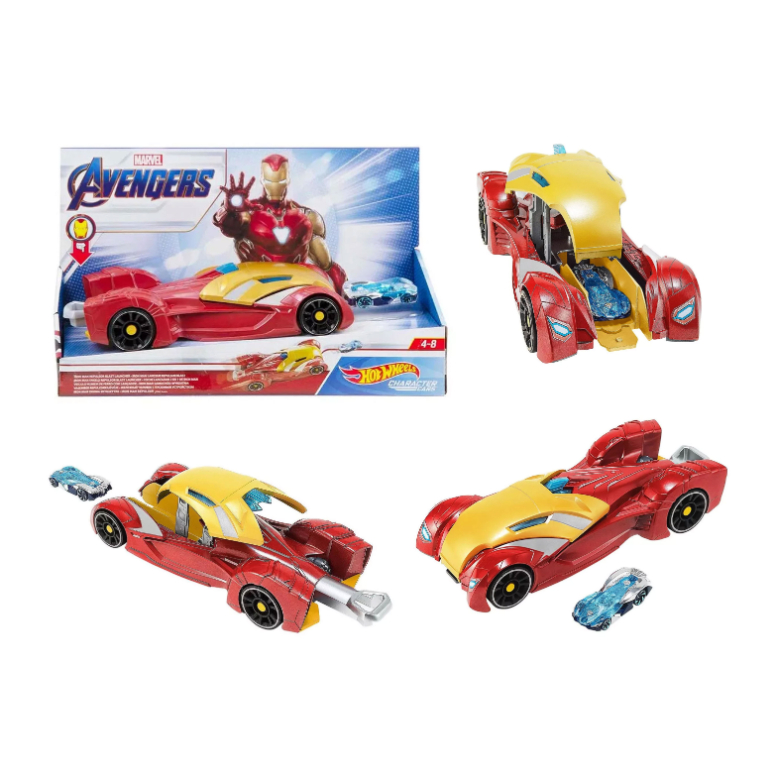 HOT WHEELS LANZADOR AUTOS MARVEL