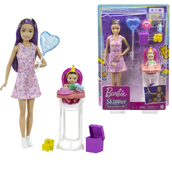 MUNECA BARBIE SKIPPER NINERA CUMPLEANOS