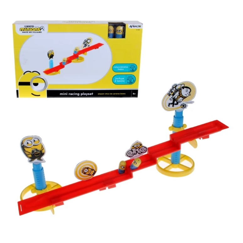 MINIONS PLAYSET CHICO CARRERA BEANS