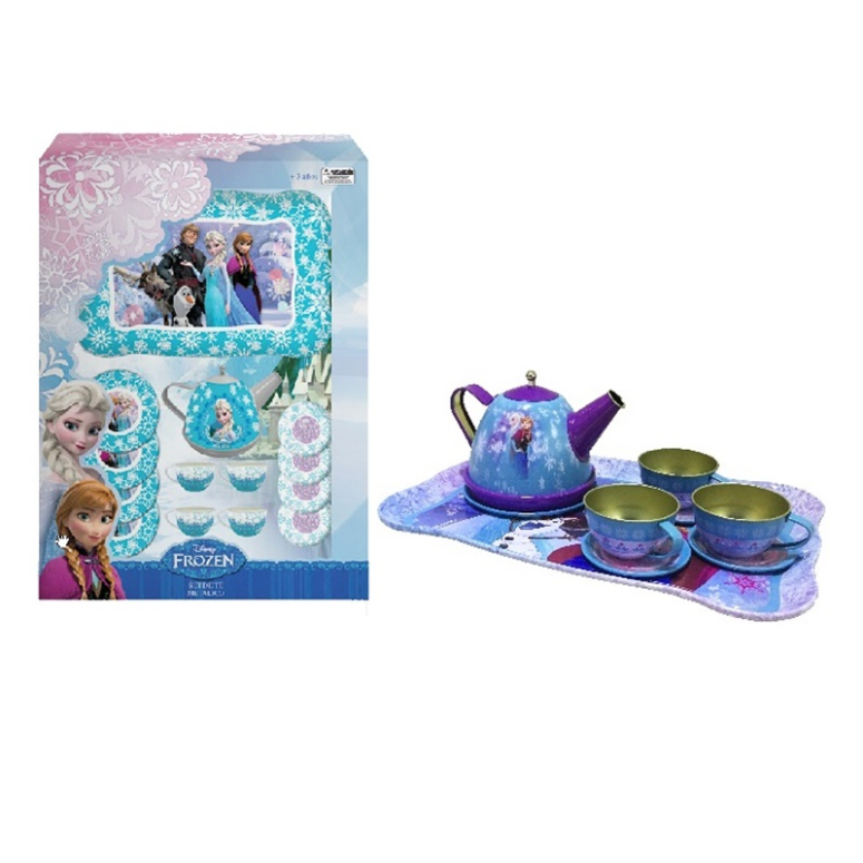 SET DE TE METALICO FROZEN DISNEY