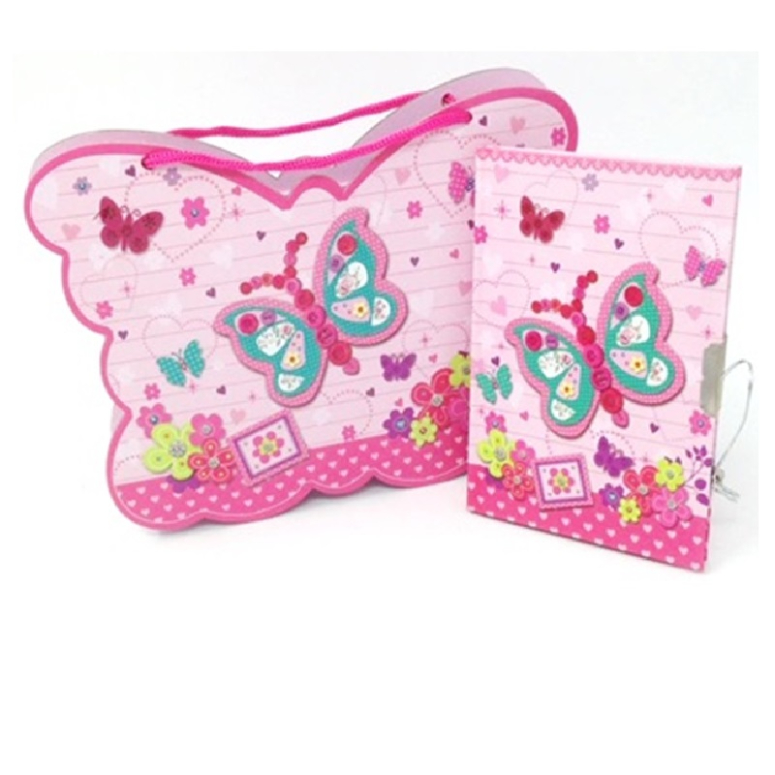 DIARIO DE VIDA EN CARTERITA 24X17  2 DISENOS