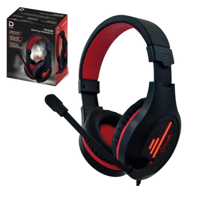 AUDIFONO GAMING LUCES MICROFONO RGB USB  35M