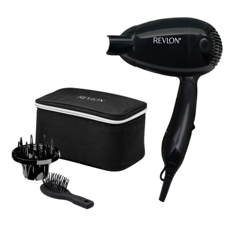 REVLON KIT SECADOR DE VIAJE  DIFUSOR  CEPILLO