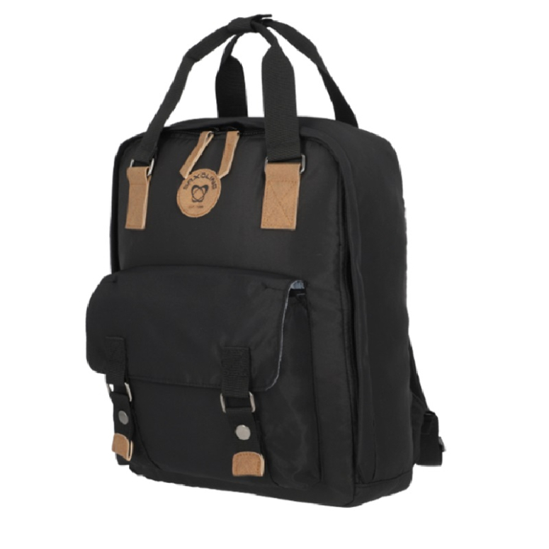 MOCHILA JUVENIL SAXOLINE NORA COLOR NEGRO