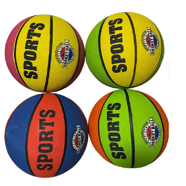 PELOTA DE BASKETBALL N7 DISENO Y COLORES