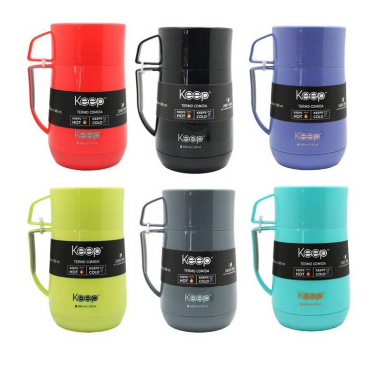 KEEP TERMO COMIDA PP 600ML
