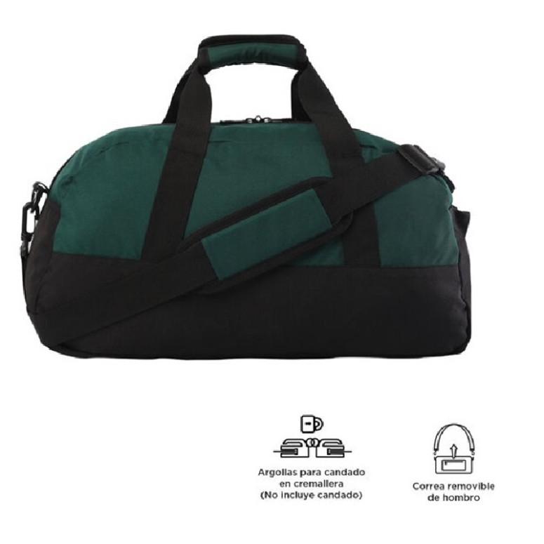BOLSO DEPORTIVO VERDE ACTIVE M