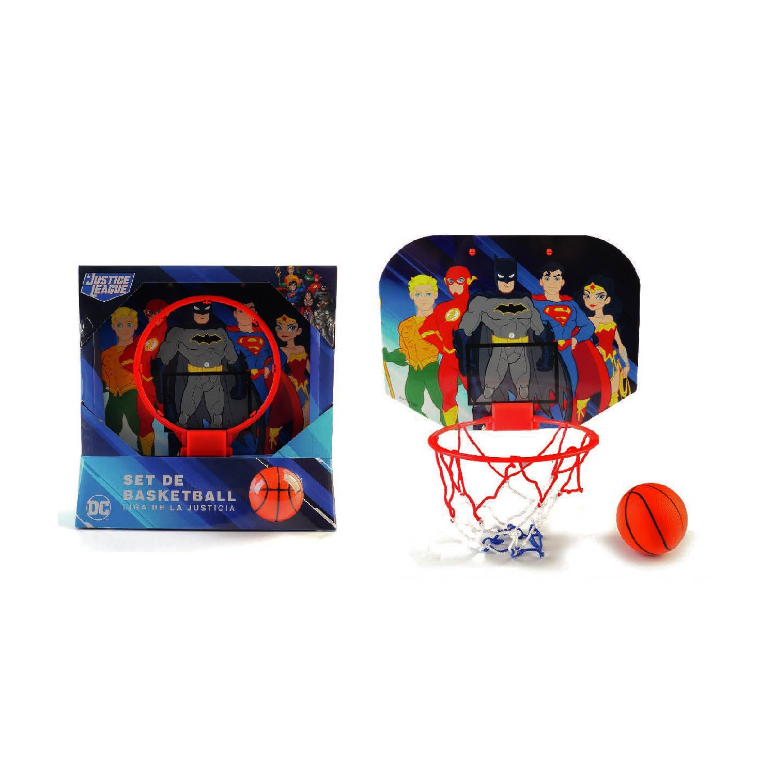 DC SET DE BASKETBALL LIGA DE LA JUSTICIA