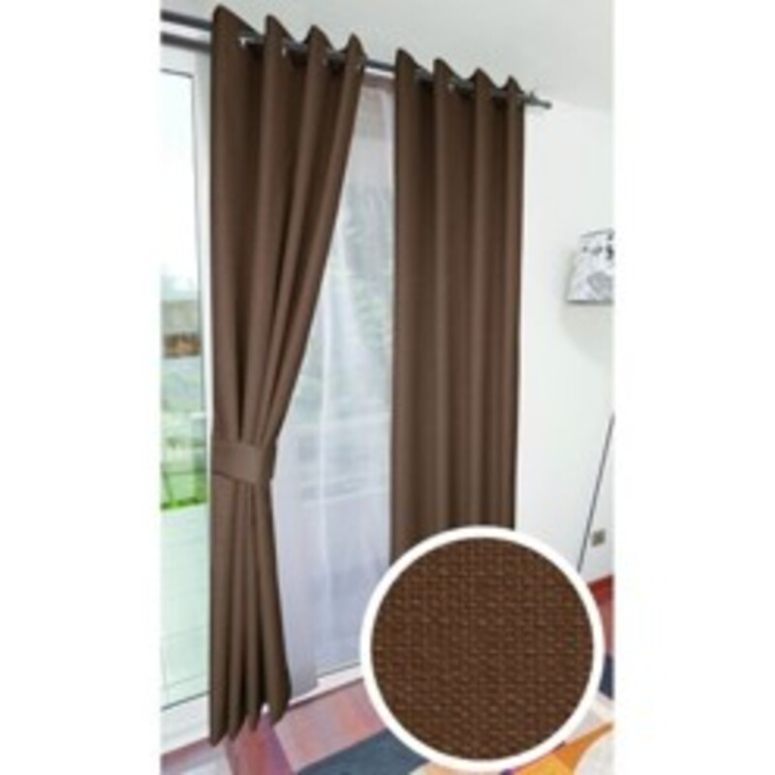 CORTINA JQD RUSTICA ARG45X220 FLORAL CREMA AZUL