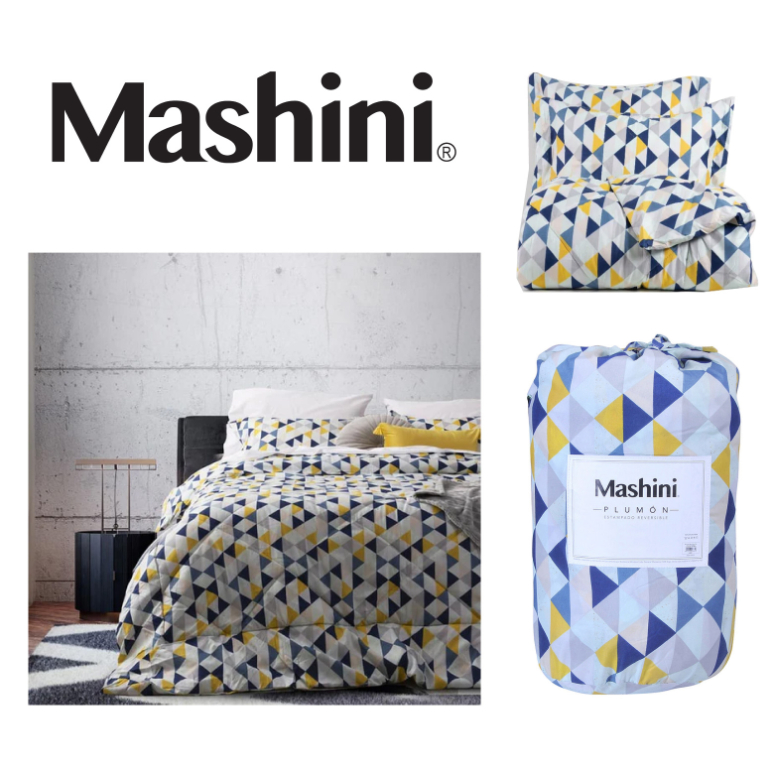 PLUMON MICROFIBRA EST 2 P TRIANGULOS