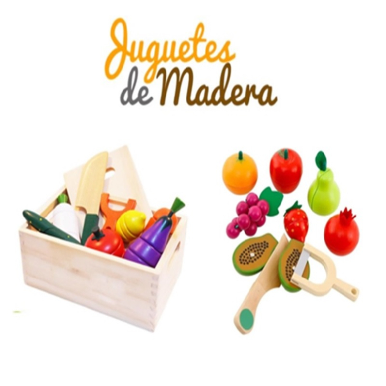 VEGETALES EN MADERA
